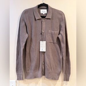 🔥NWT Women’s Ribbed Button-Up Cardigan Shirt Size S🔥